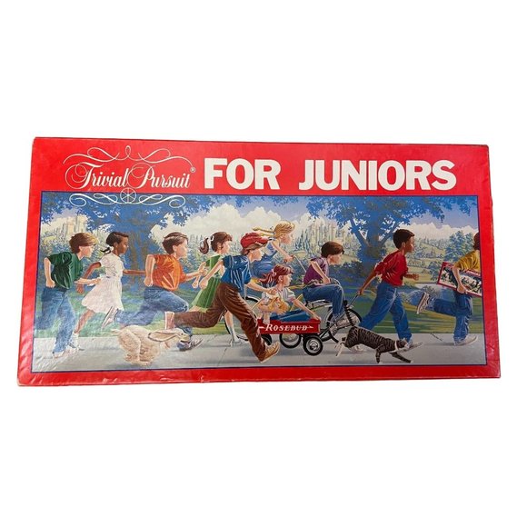 Vintage TRIVIAL PURSUIT for Juniors 1987 Horn Abbot Complete Game - Picture 1 of 13